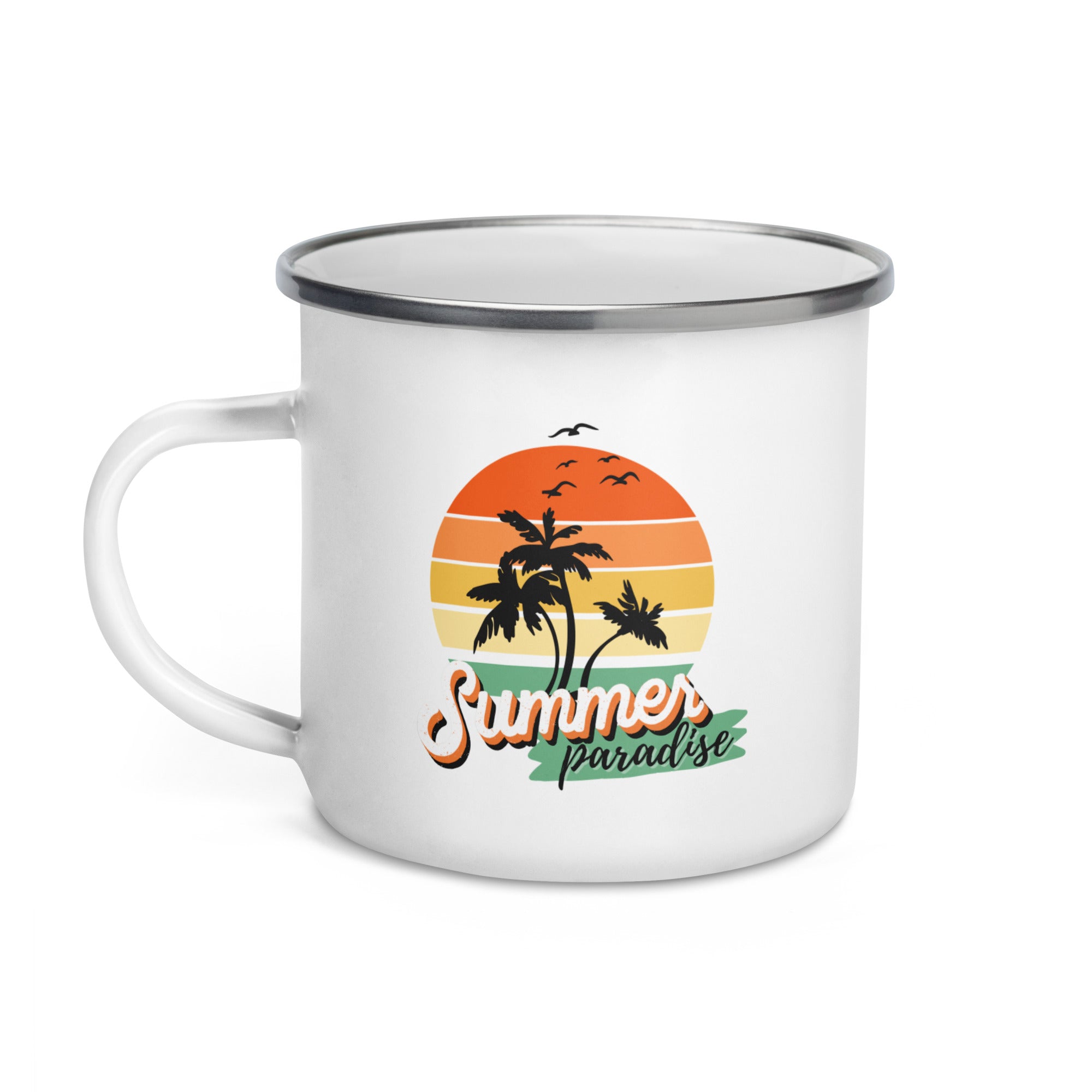 Summer Paradise - Enamel Mug