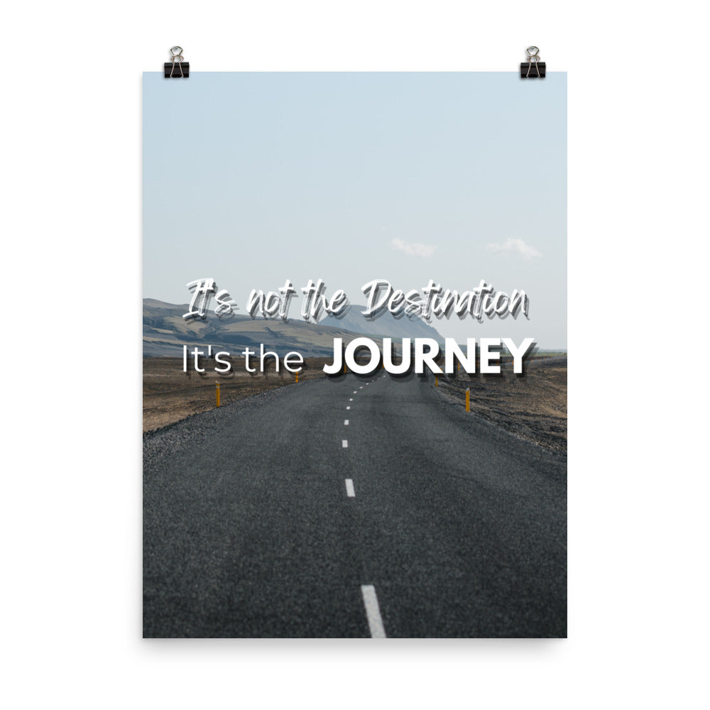 It's The Journey - Poster
