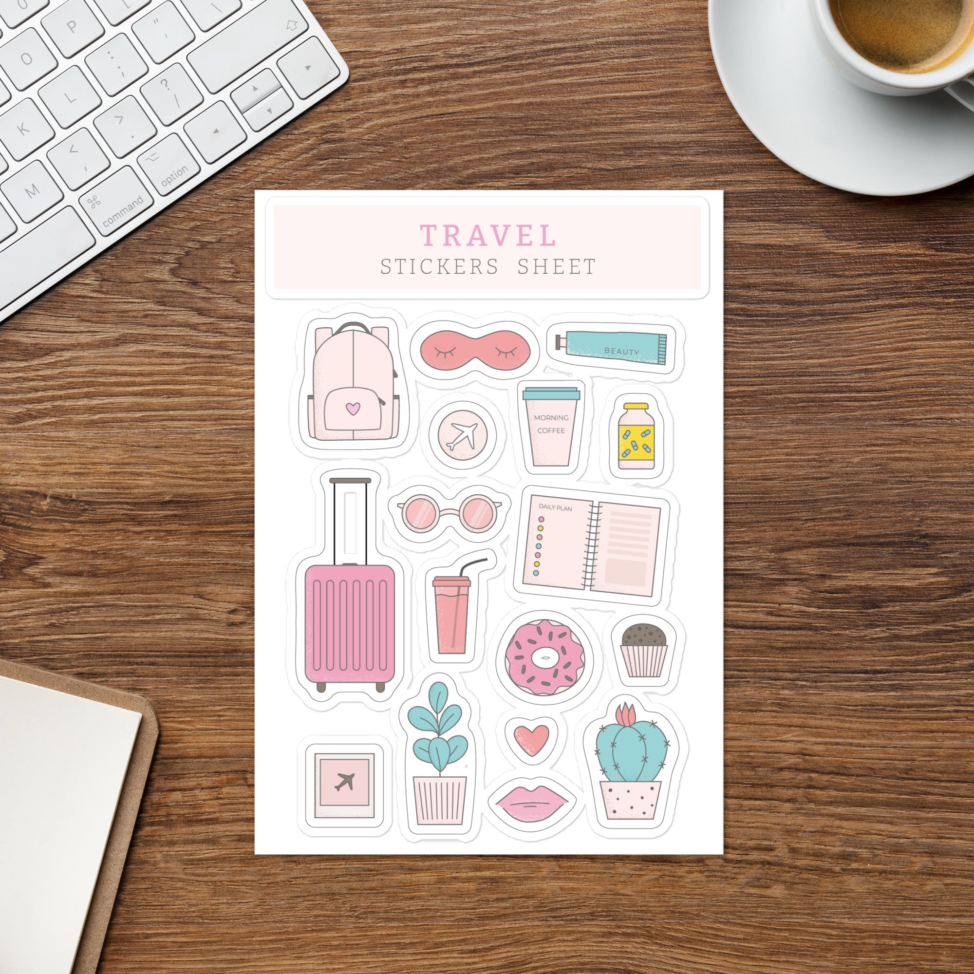 Travel Sticker sheet