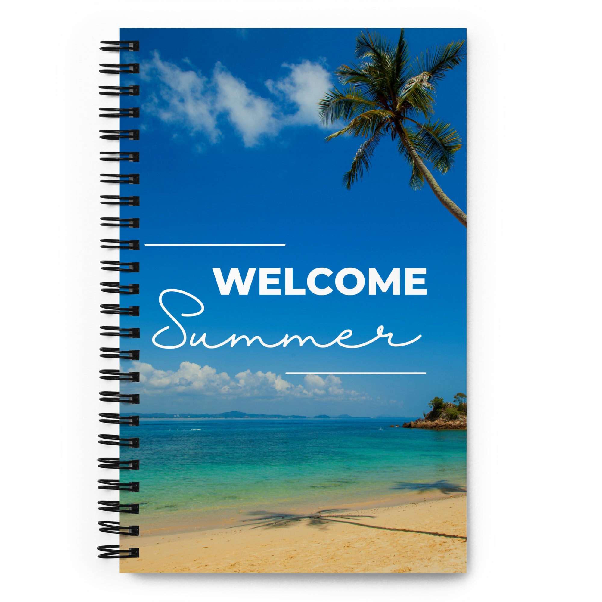 Welcome Summer - Spiral Notebook