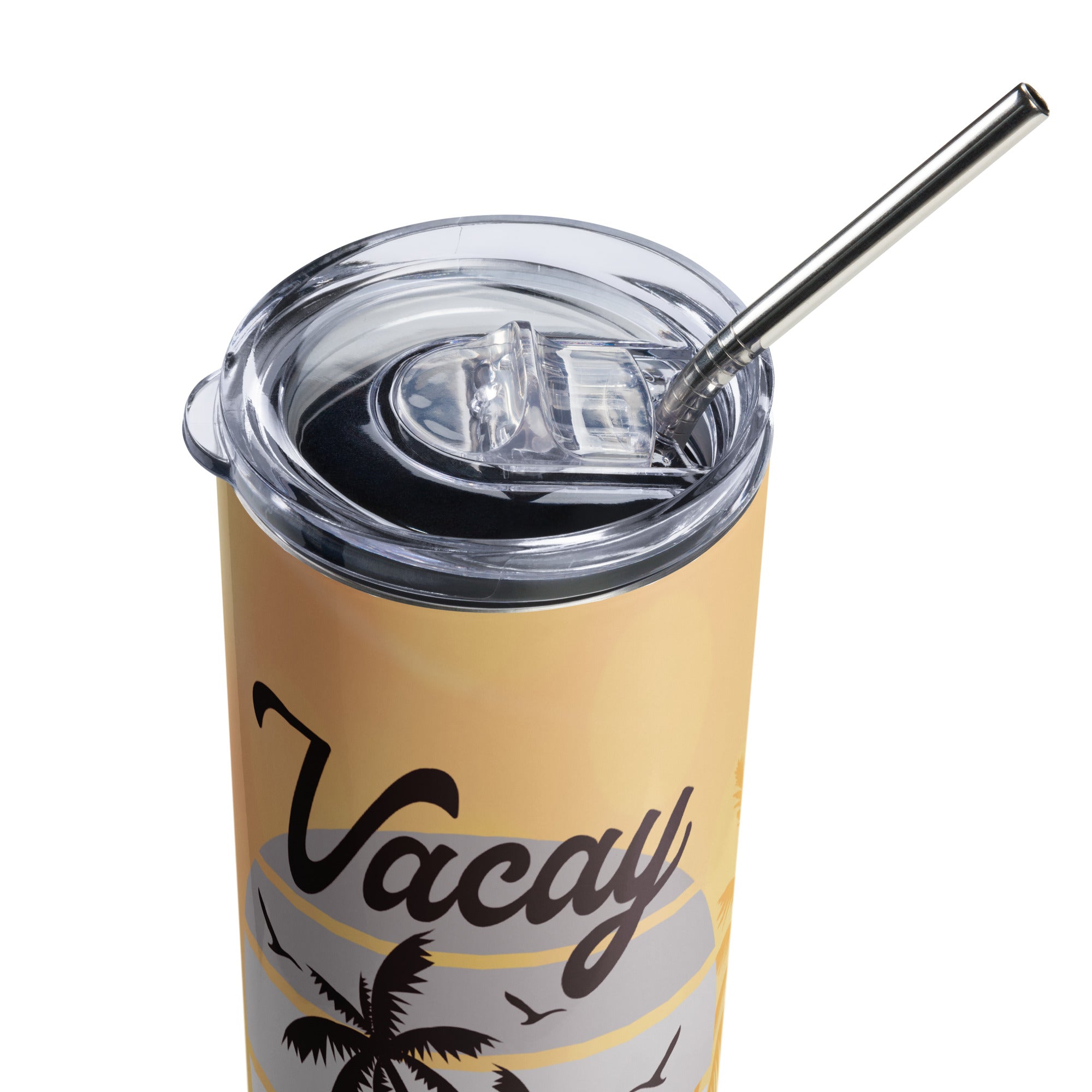 Vacay Vibes - Skinny Tumbler