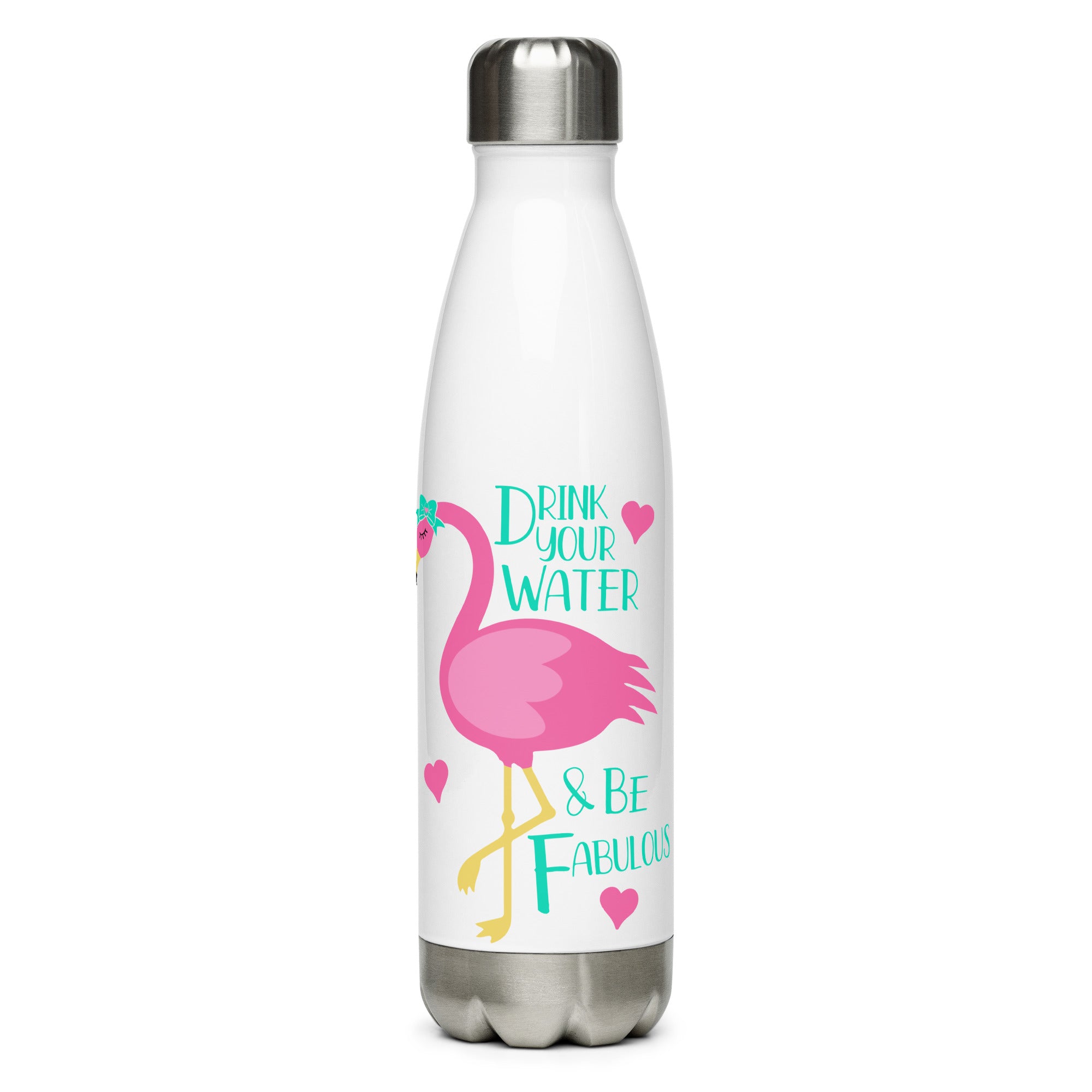 Flamingo - Stainless Steel Water Bottle