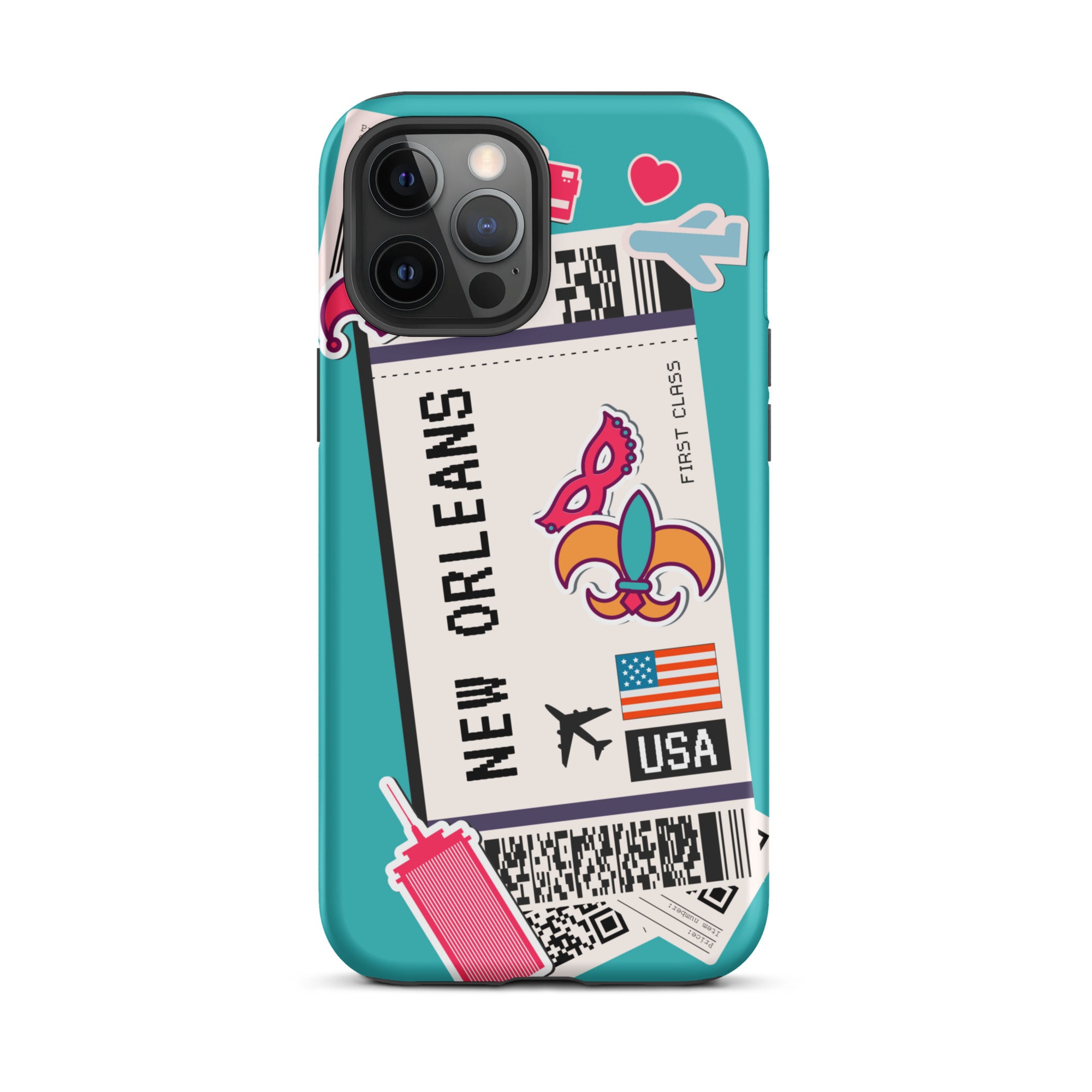 New Orleans Boarding Pass - iPhone® Tough Case