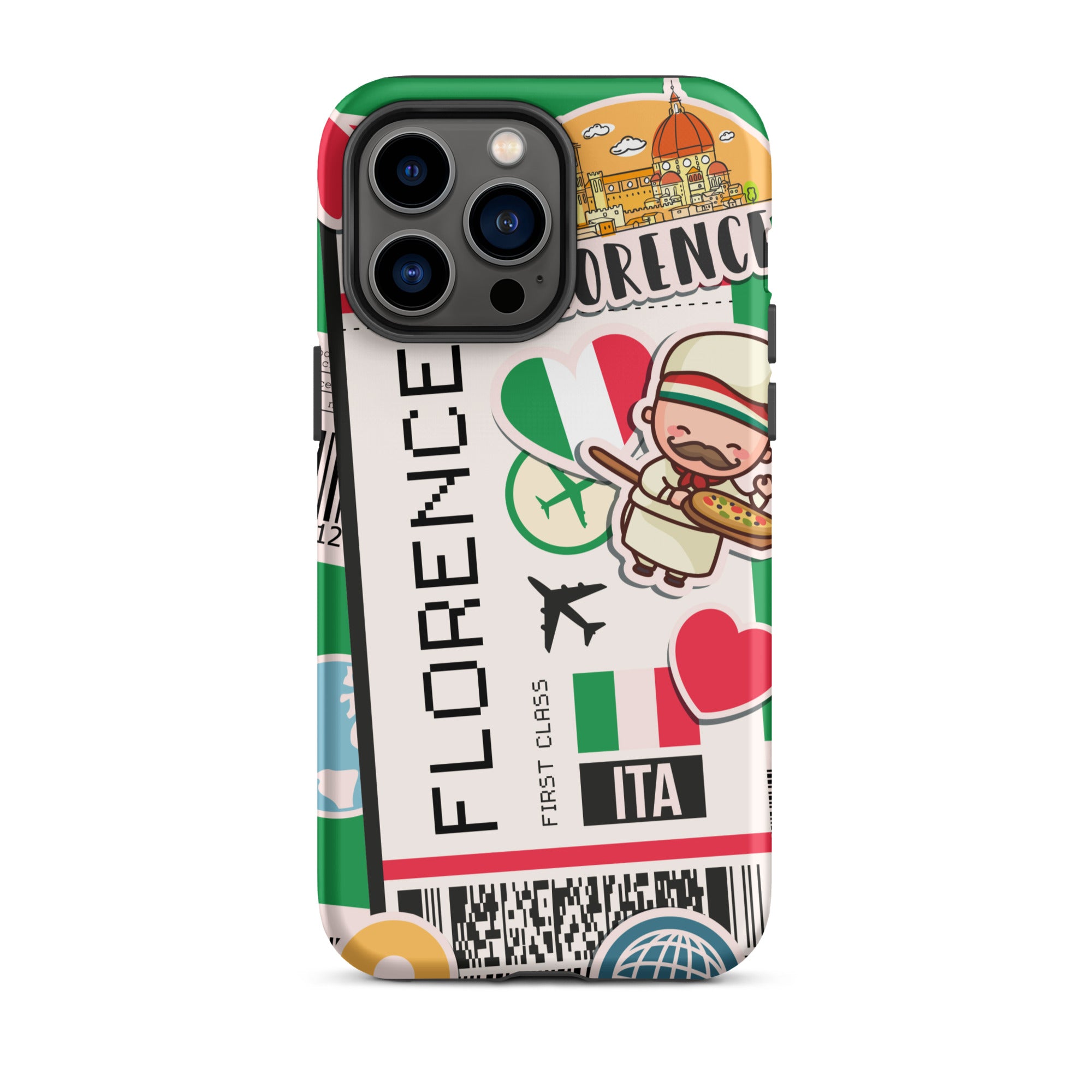 Florence Boarding Pass - iPhone® Tough Case