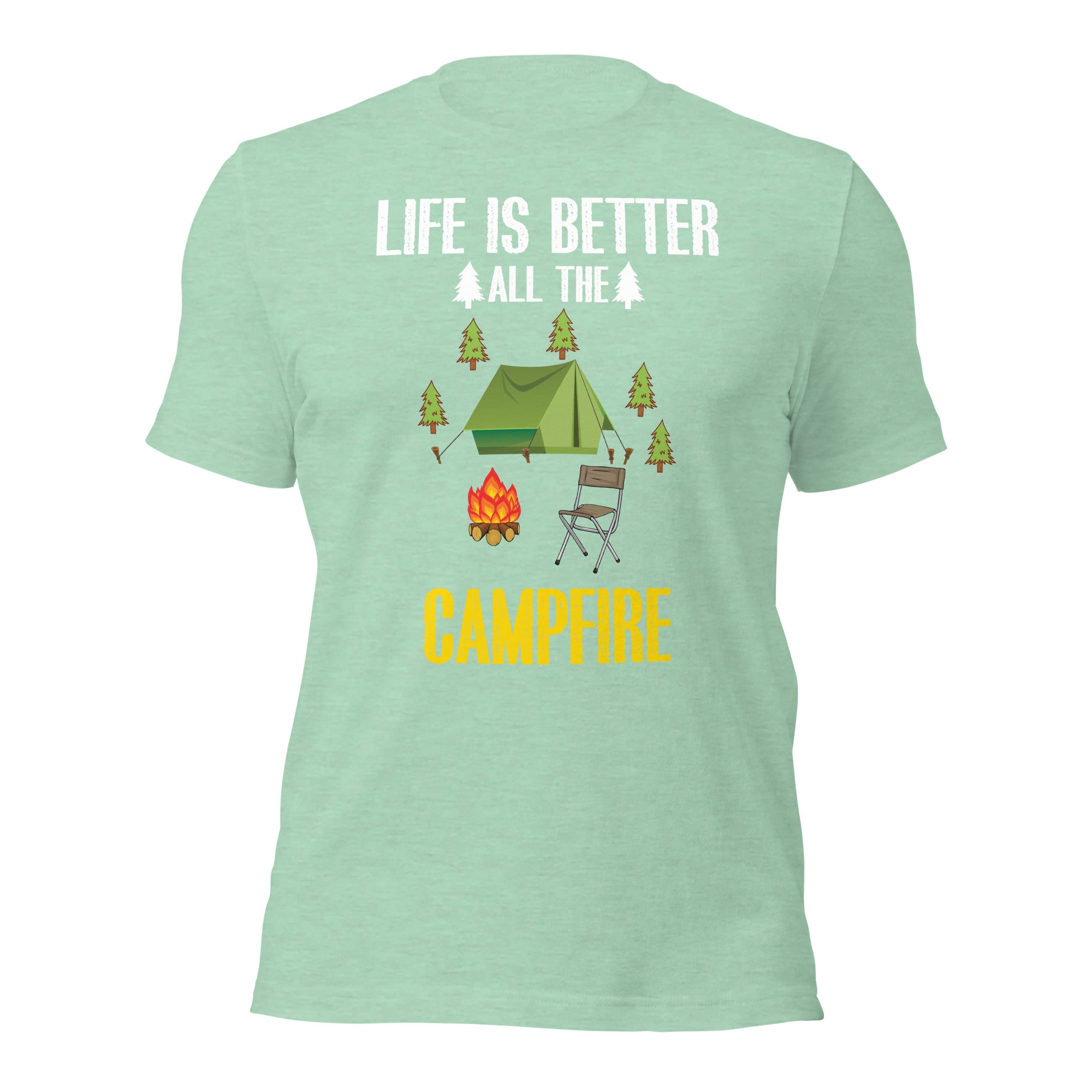 Life is Better Campfire T-Shirt