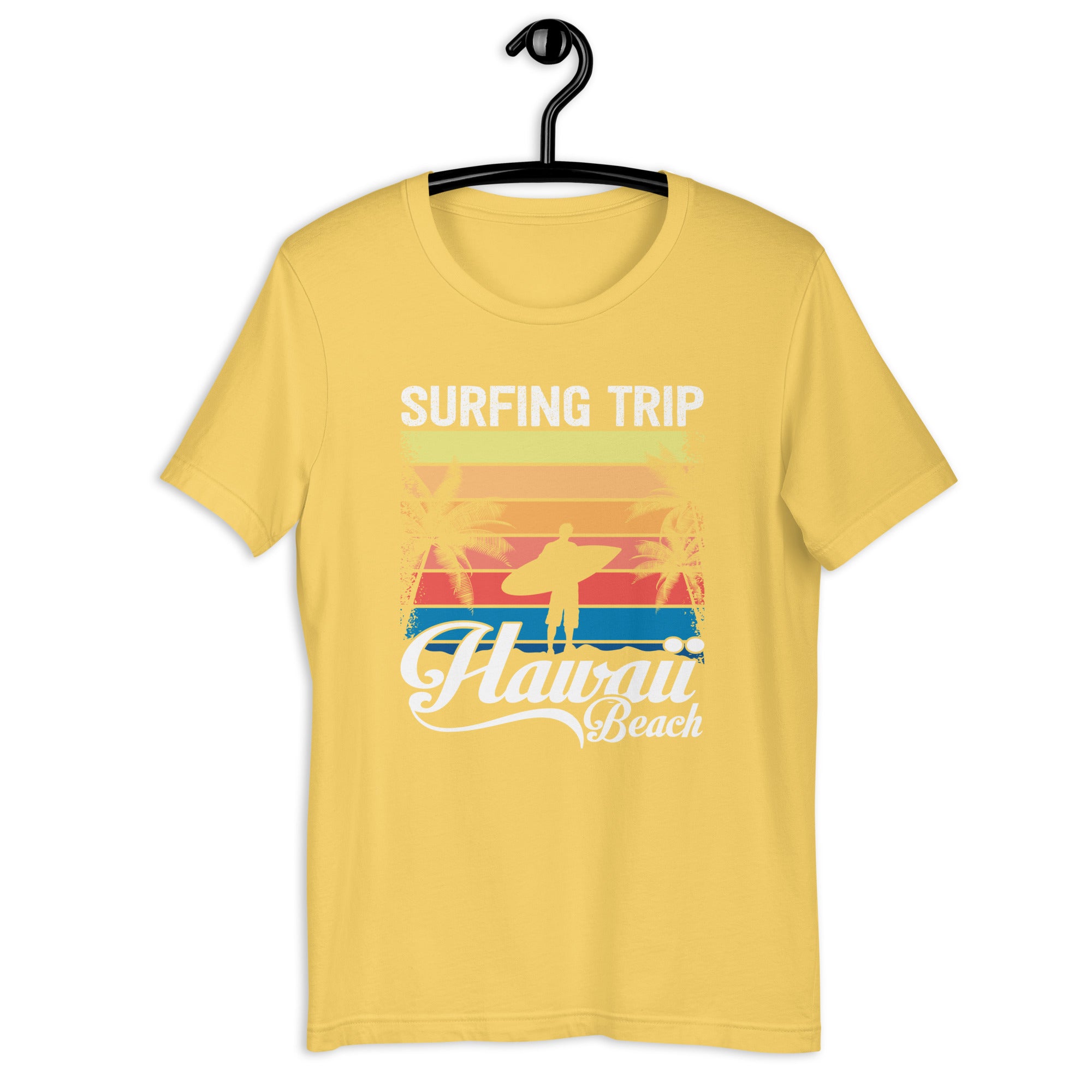 Hawaii Beach Surfing T-Shirt