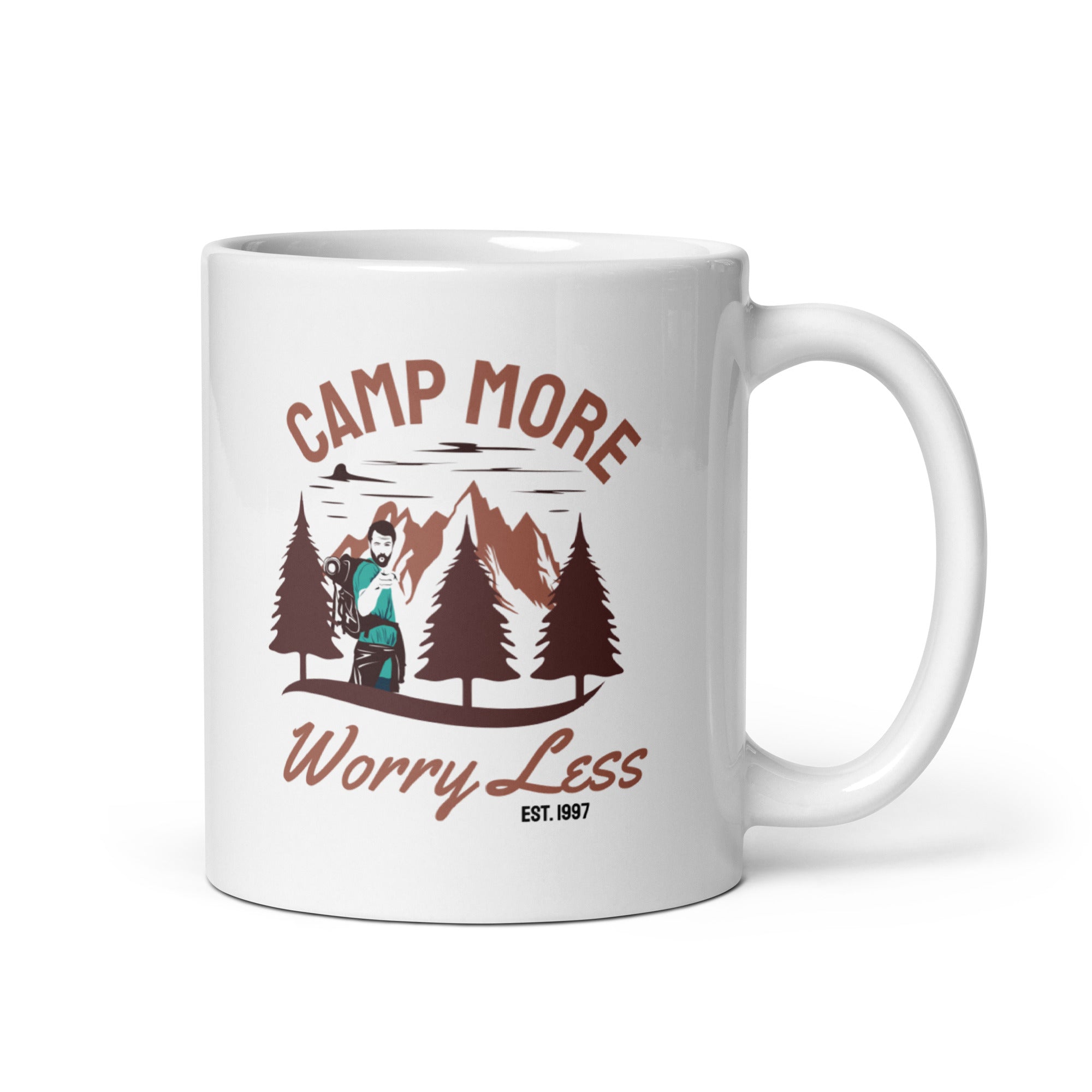 Camp More - White Mug