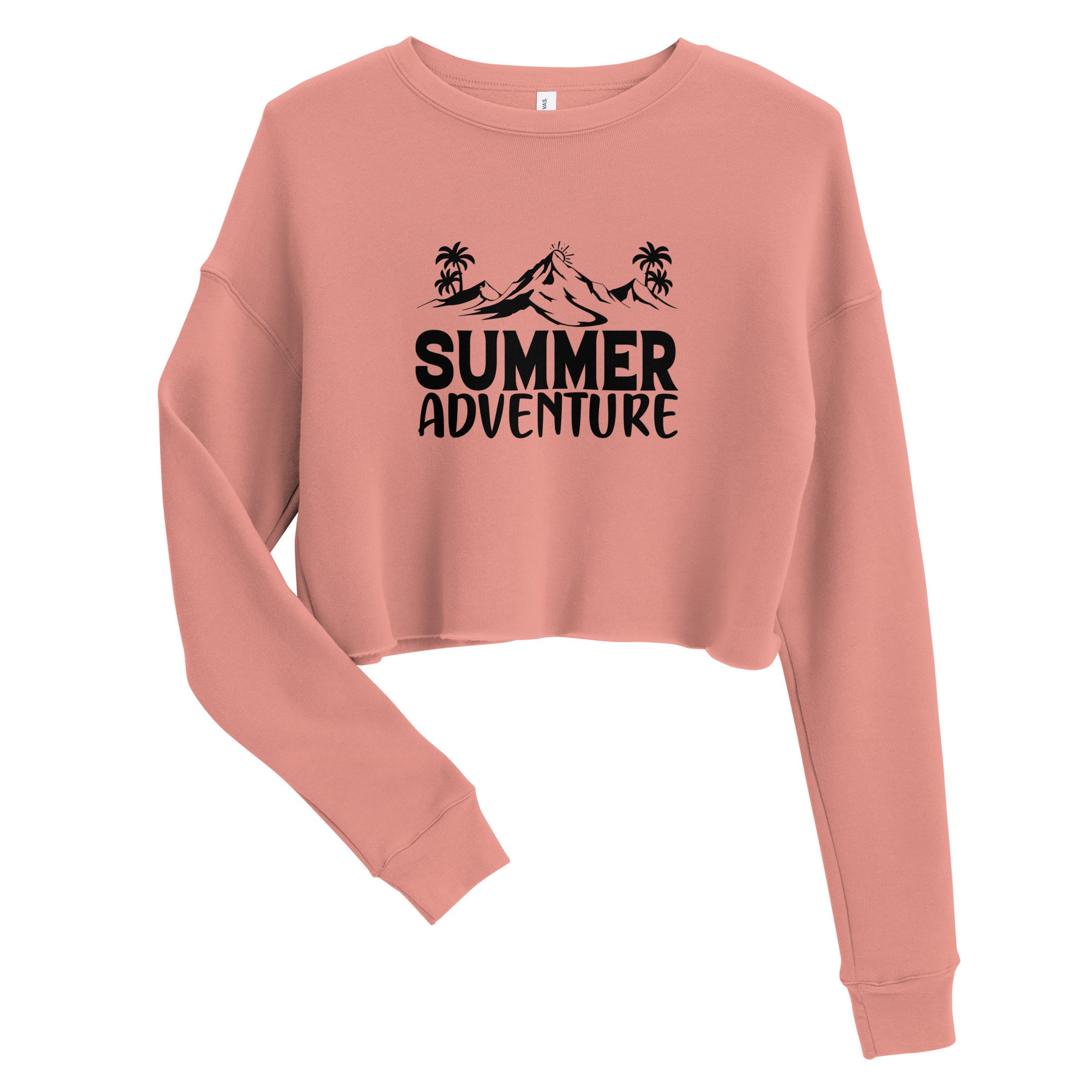 Summer Adventure - Crop Sweatshirt