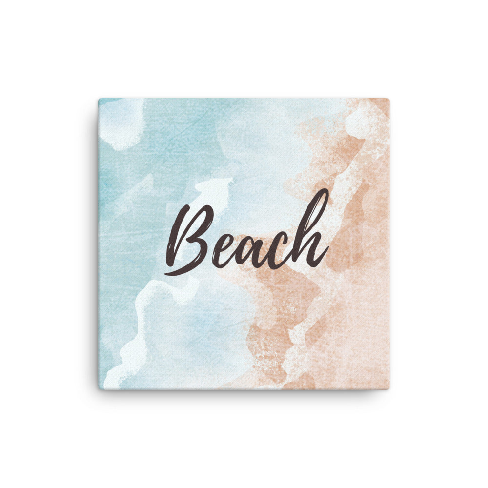 Abstract Beach - Canvas