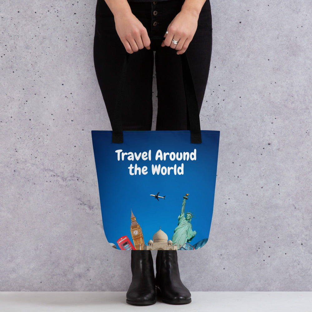 Travel Around The World - Tote Bag