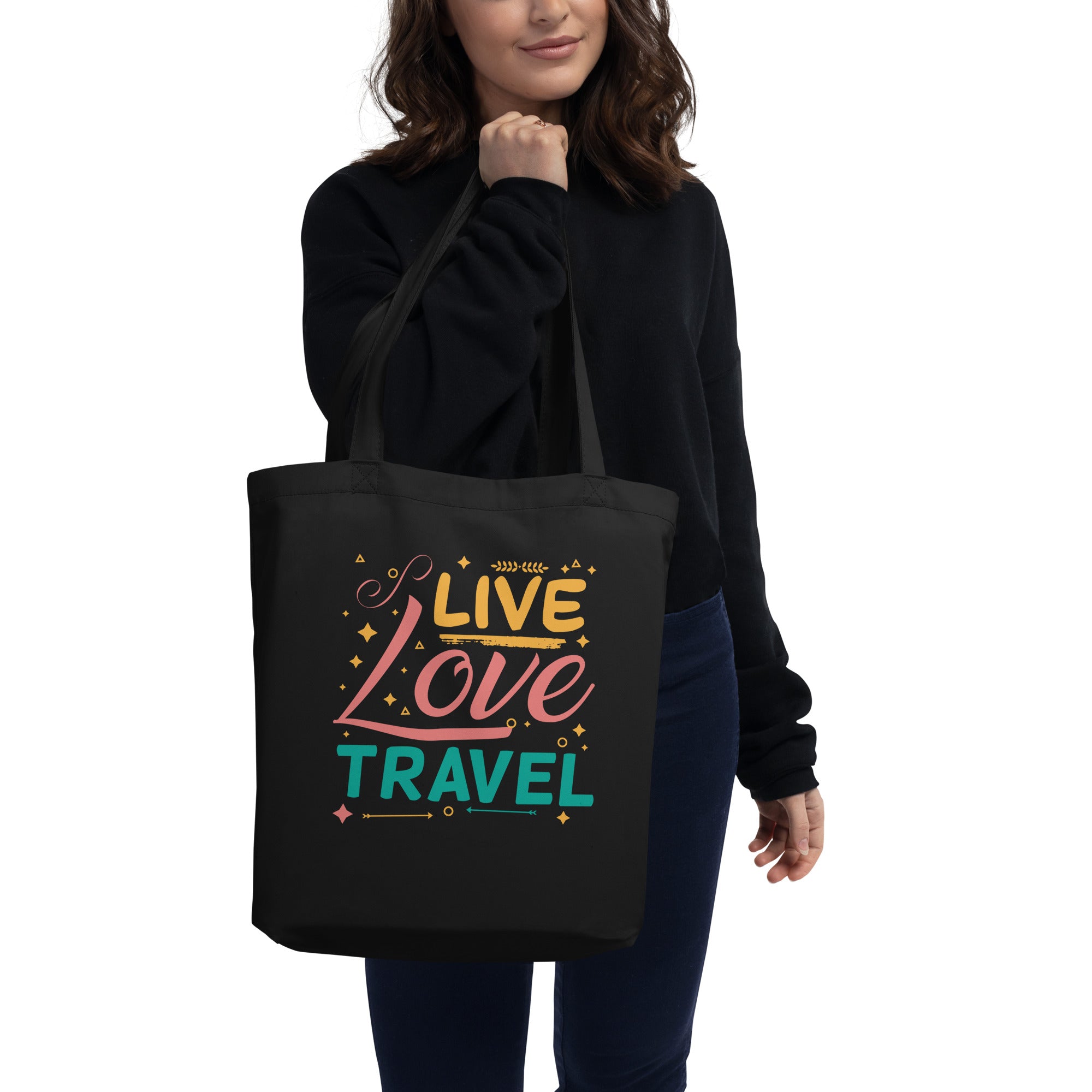 Live Love Travel - Tote Bag