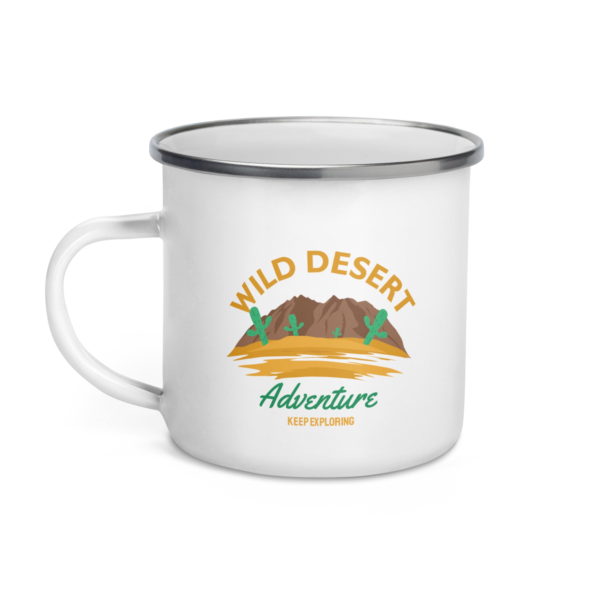 Wild Desert Adventure- Enamel Mug