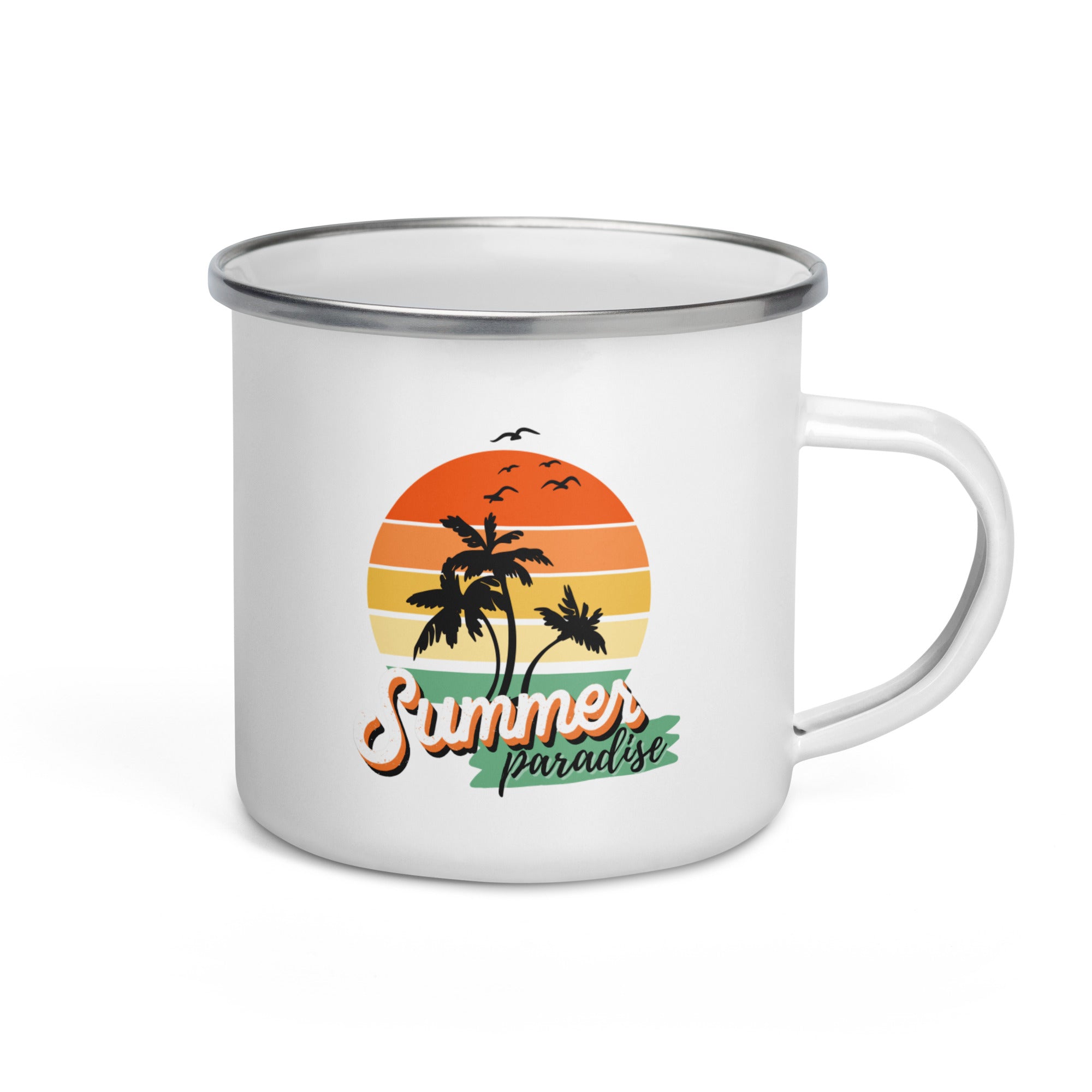Summer Paradise - Enamel Mug