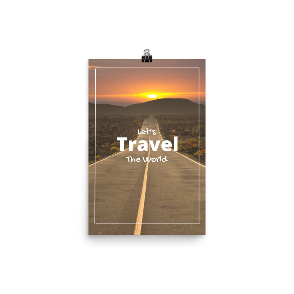 Let's Travel The World - Poster