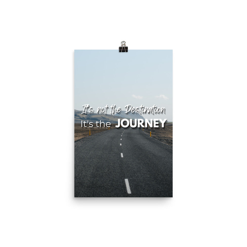 It's The Journey - Poster
