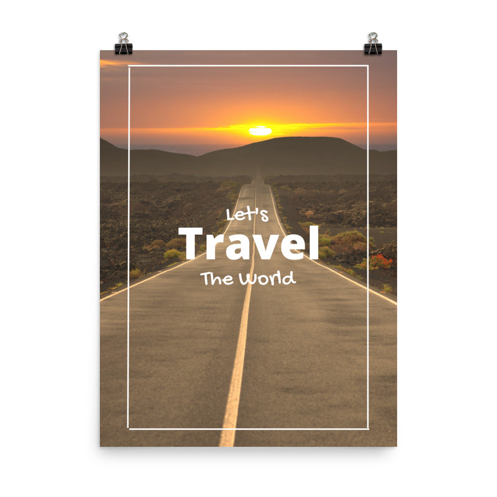 Let's Travel The World - Poster