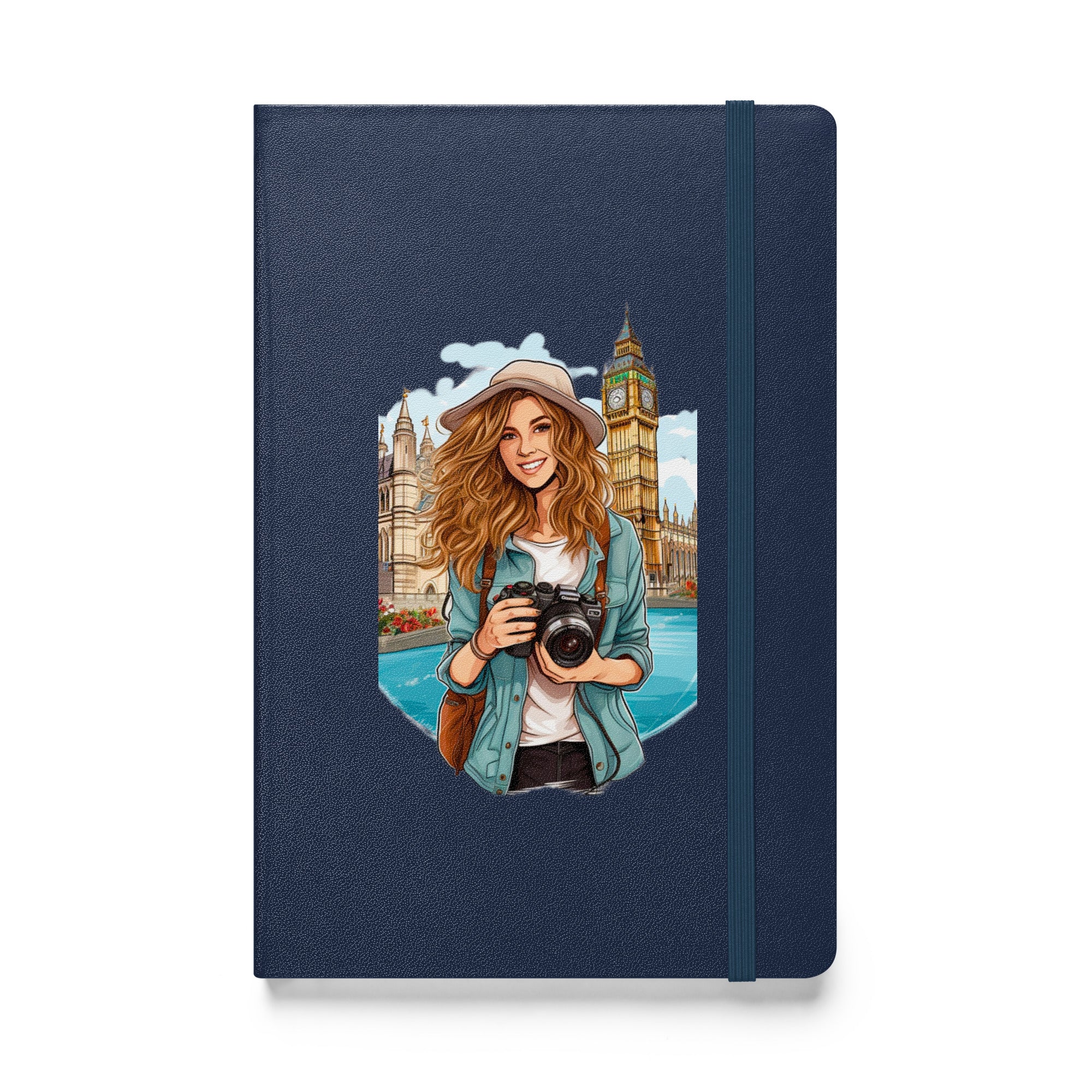 London Travel Photographer - Hardcover Notebook