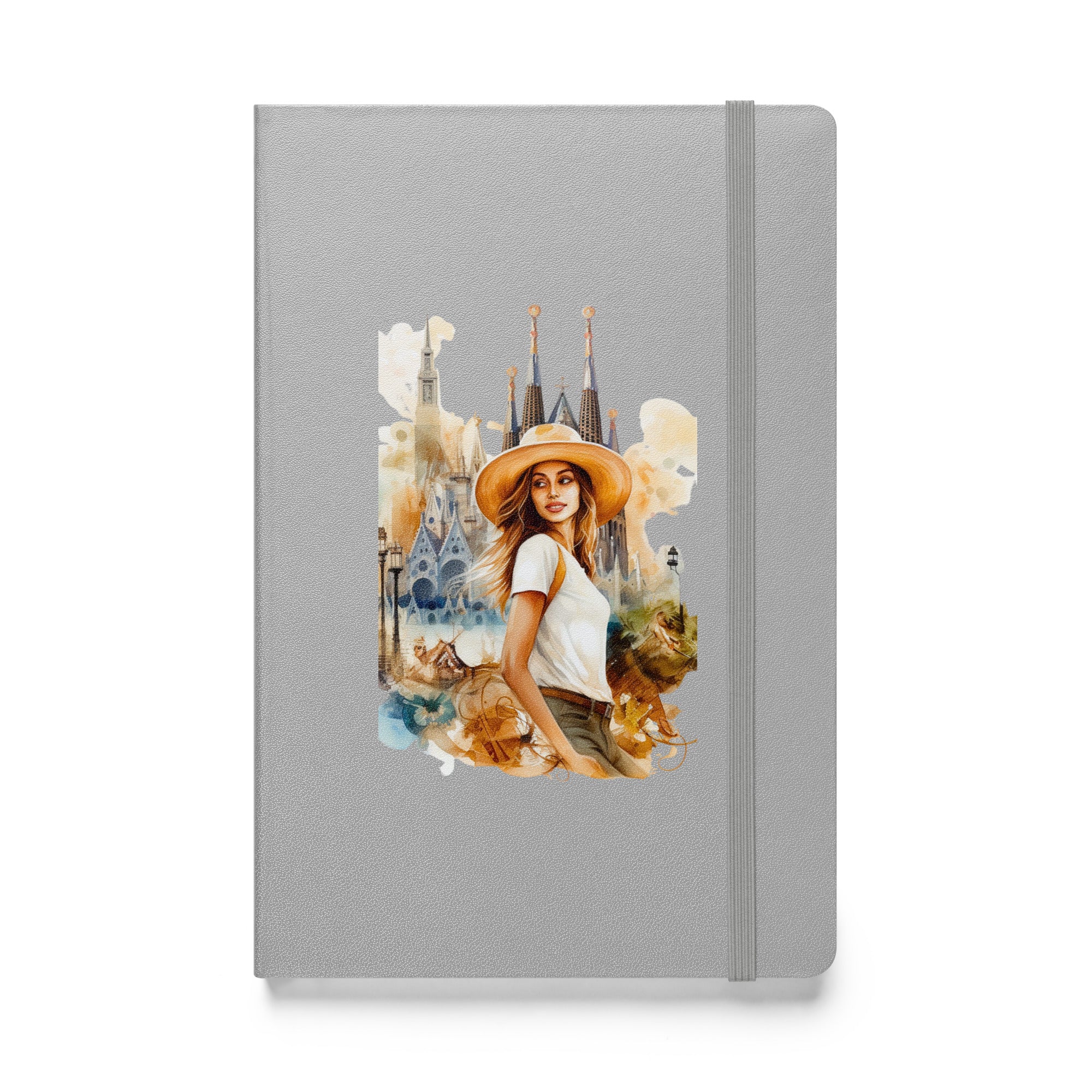Barcelona Traveler - Hardcover Notebook