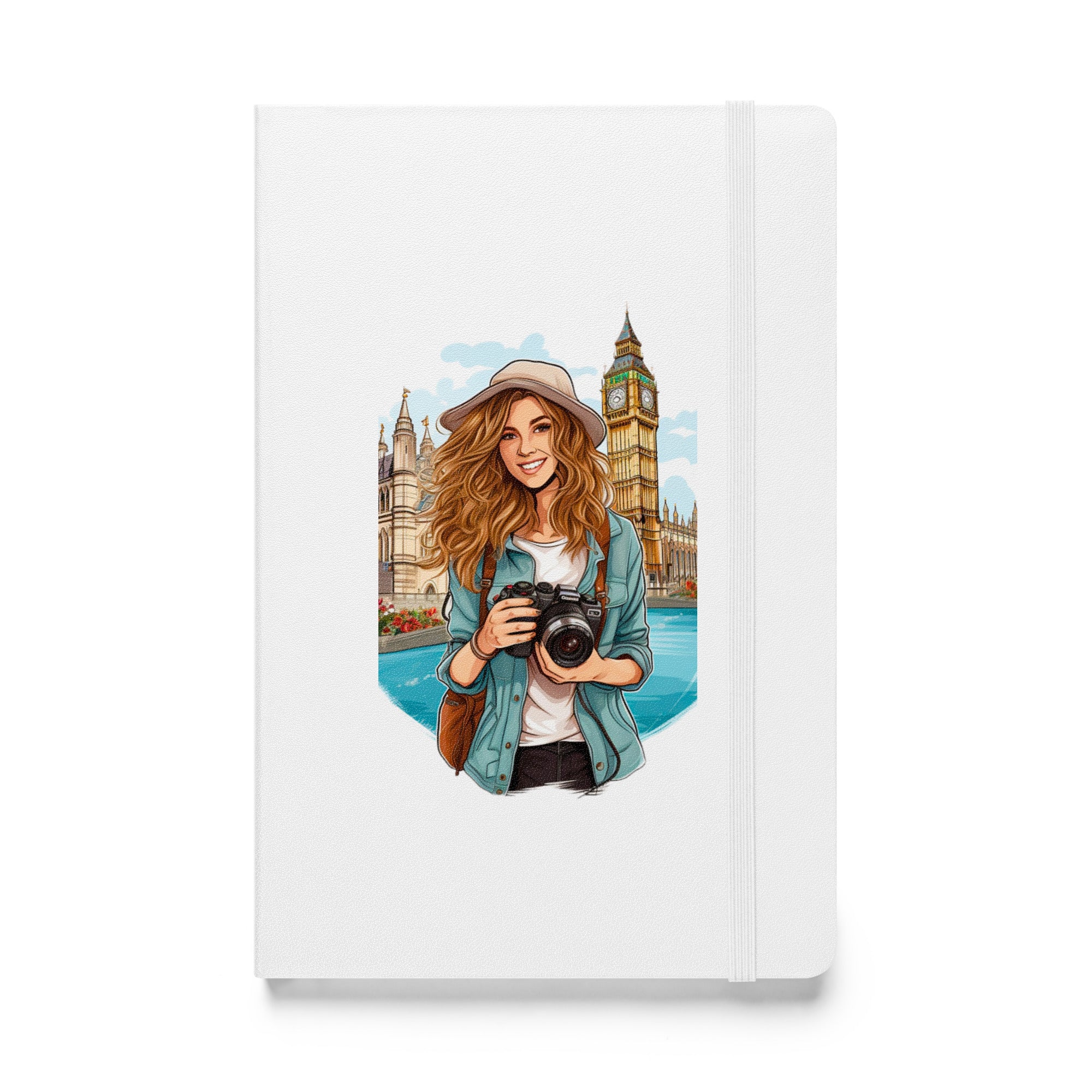 London Travel Photographer - Hardcover Notebook