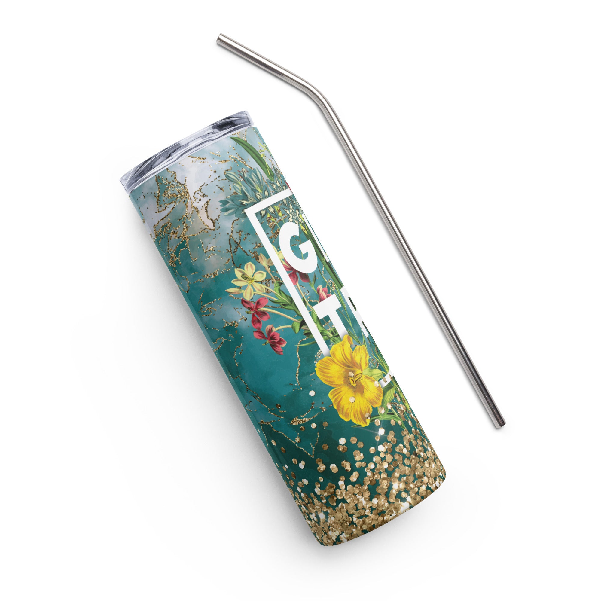Floral Girl Trip - Stainless Steel Tumbler