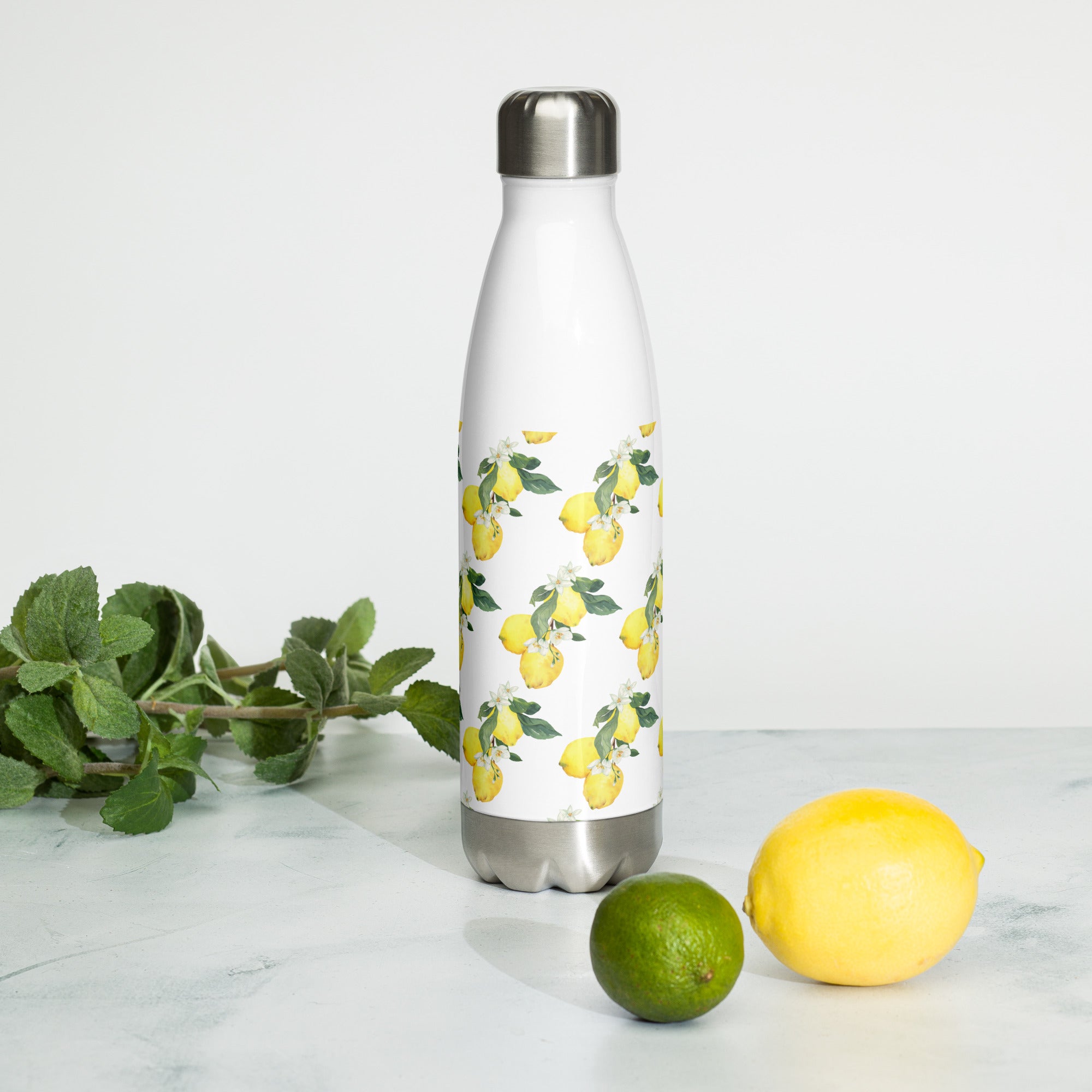 Amalfi Lemons - Stainless Steel Water Bottle