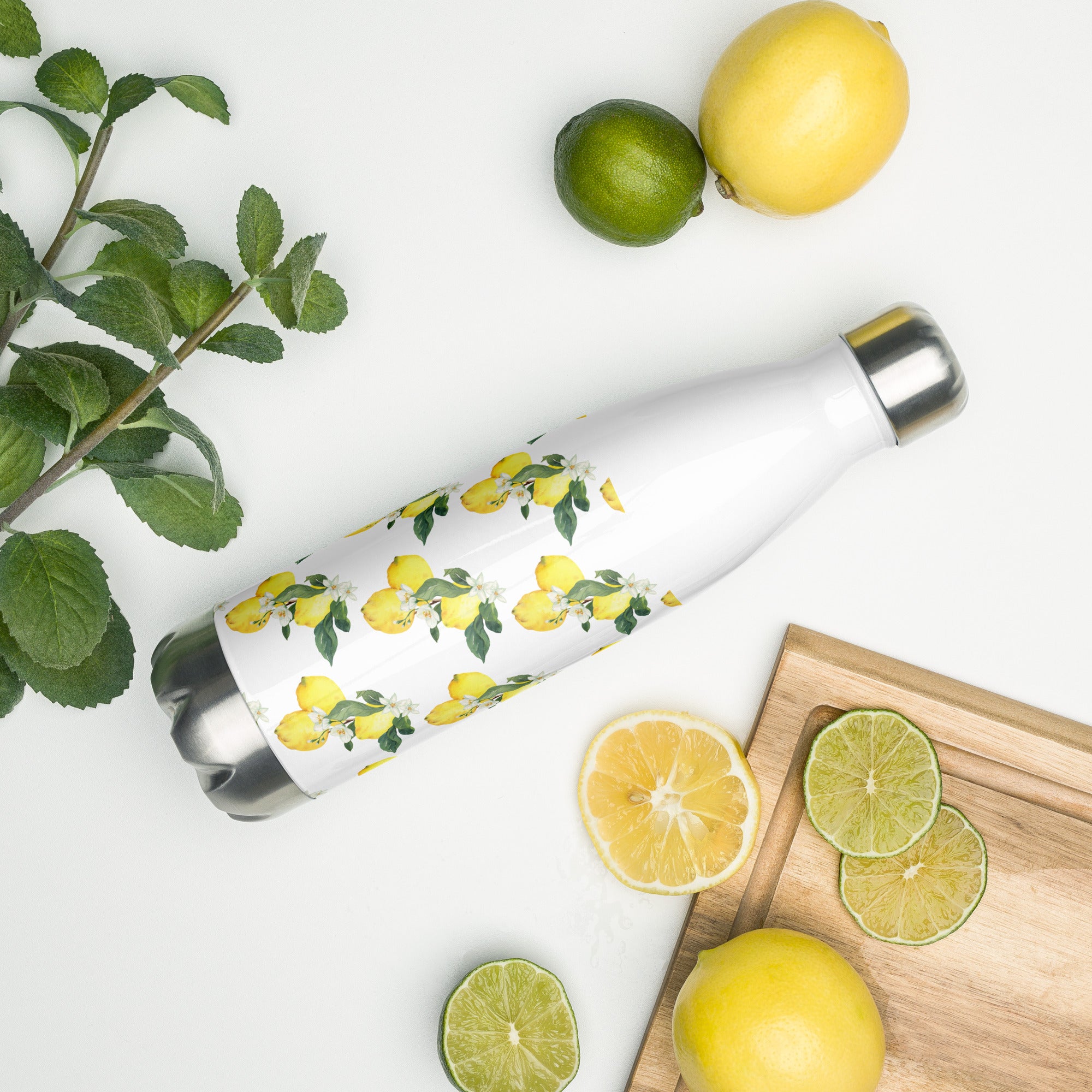 Amalfi Lemons - Stainless Steel Water Bottle