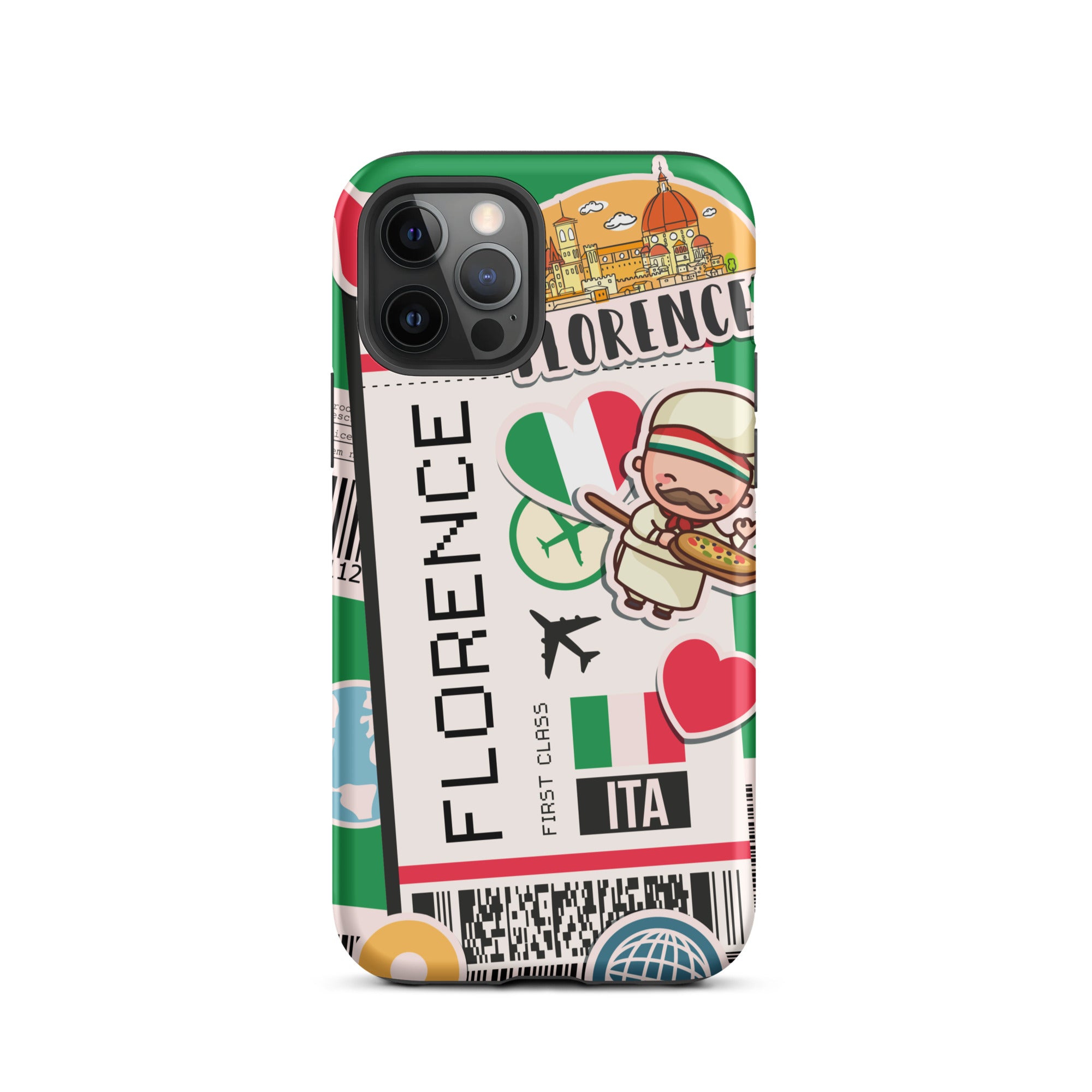 Florence Boarding Pass - iPhone® Tough Case