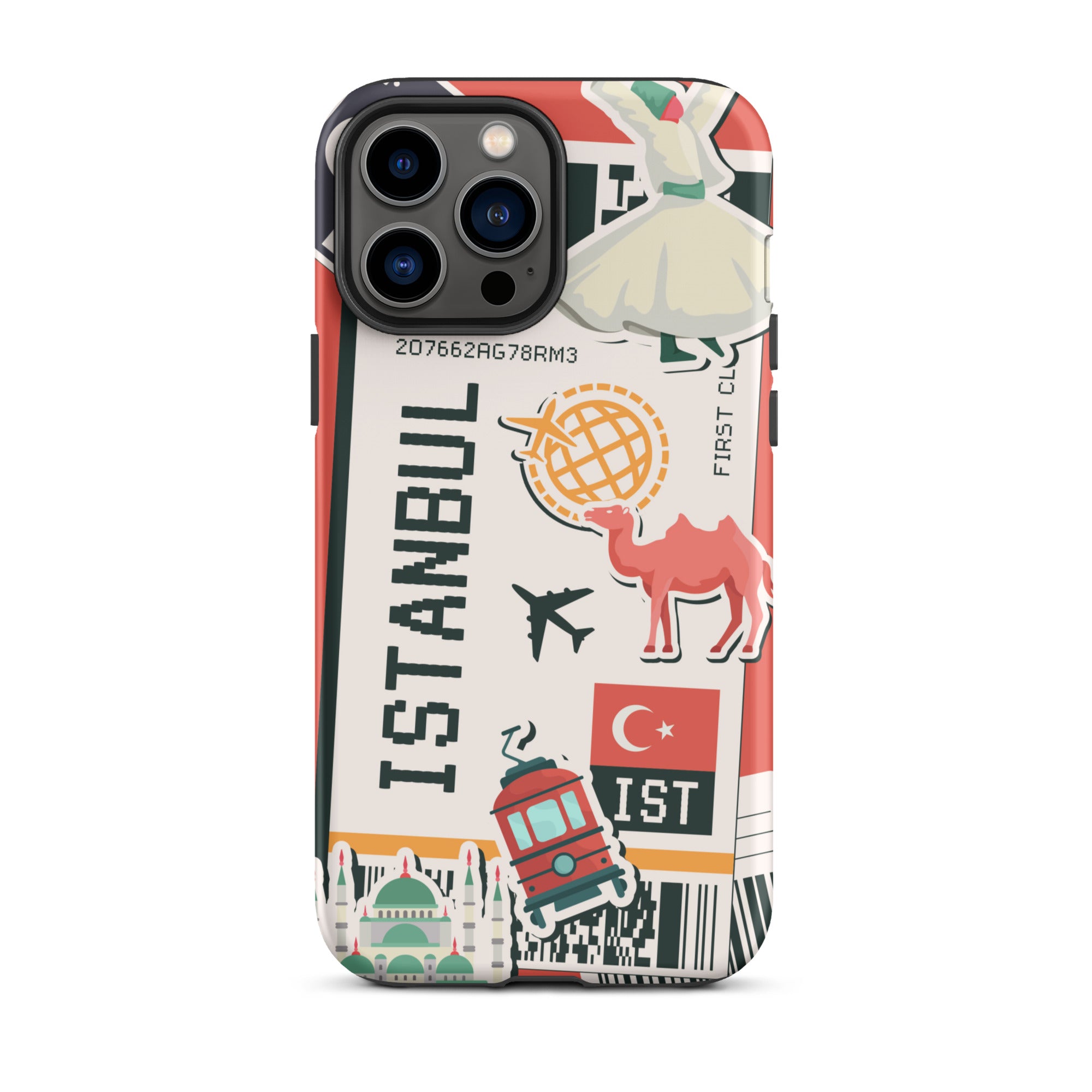 Istanbul Boarding Pass - iPhone® Tough Case