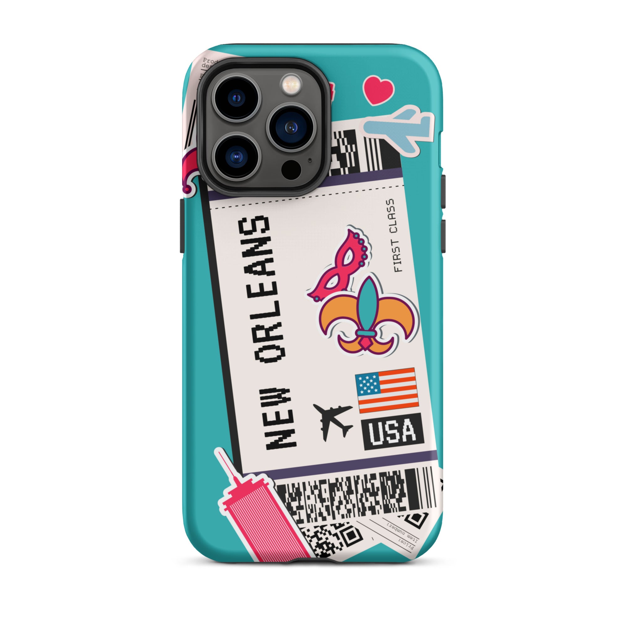 New Orleans Boarding Pass - iPhone® Tough Case