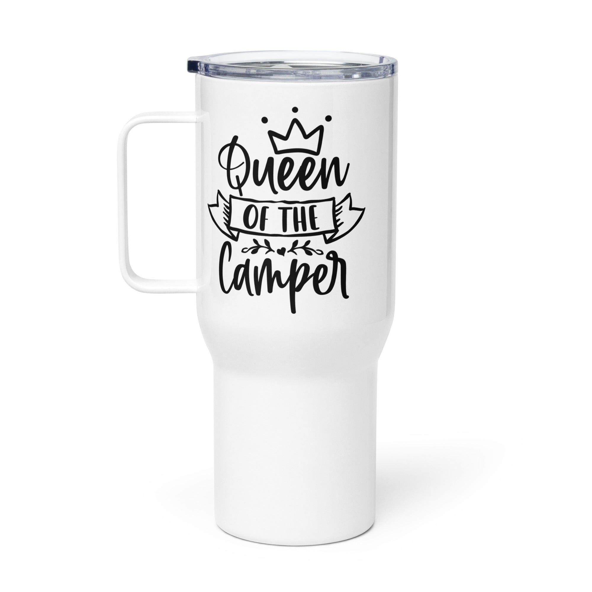Queen of the Camper - Travel Mug