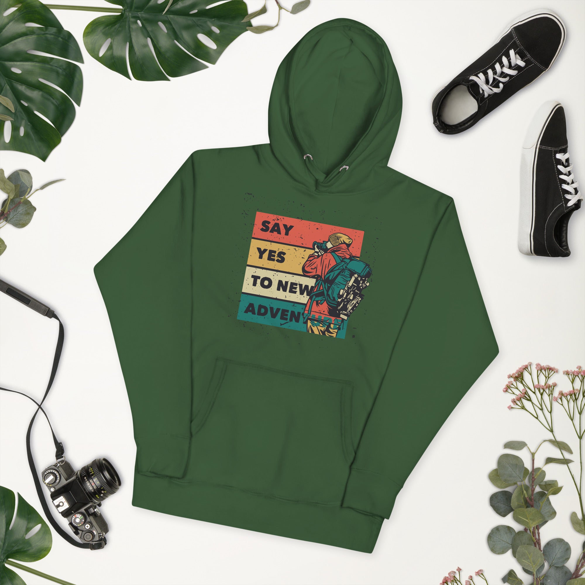 Say Yes to New Adventures - Hoodie