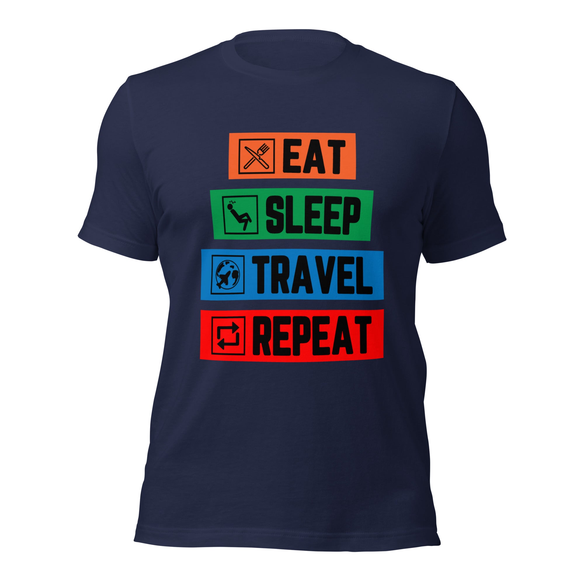 Eat Sleep Travel Repeat T-Shirt