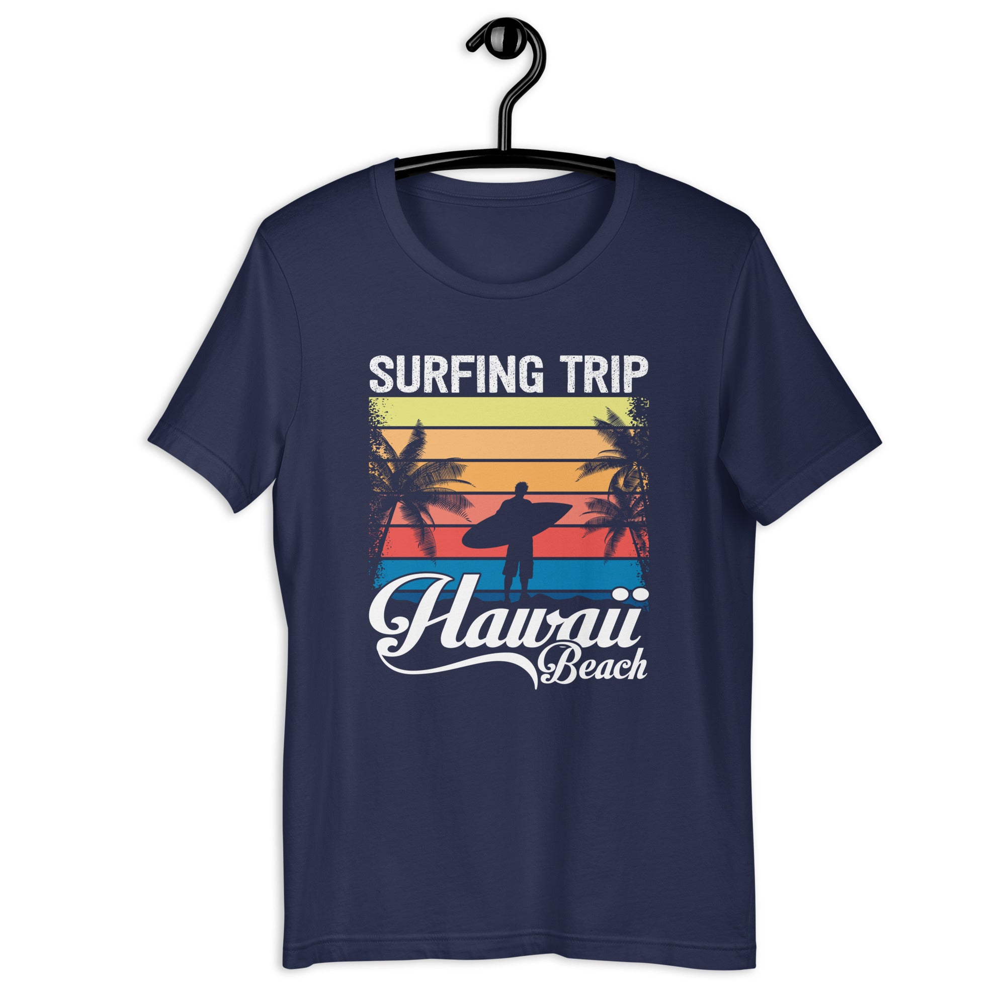 Hawaii Beach Surfing T-Shirt