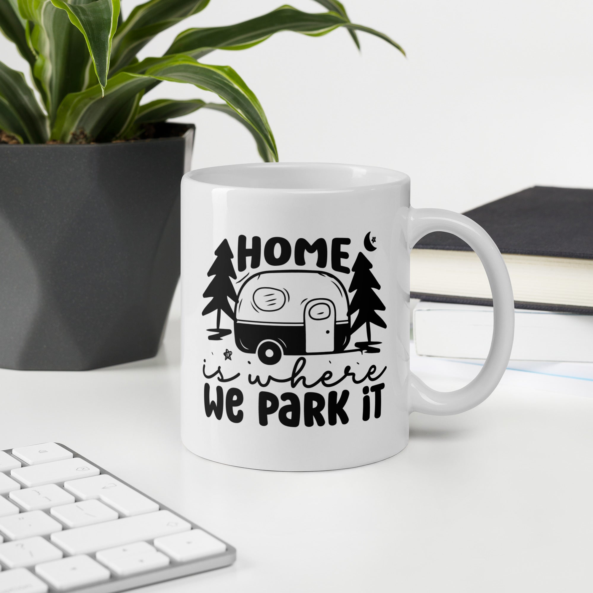 Home is Where We Park it - Mug