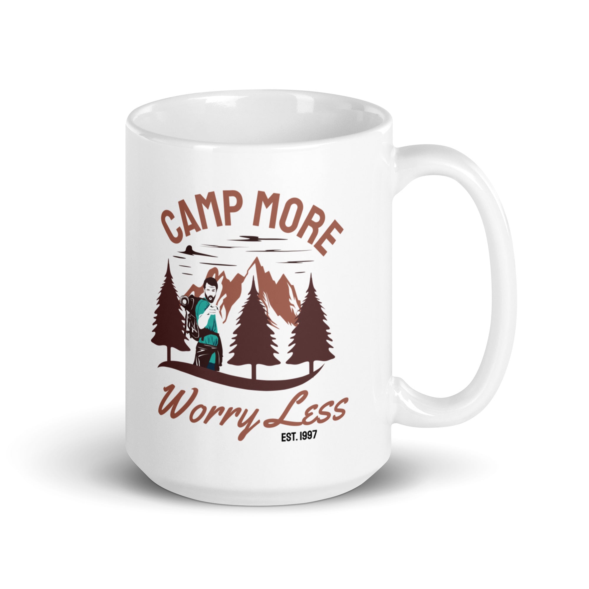 Camp More - White Mug