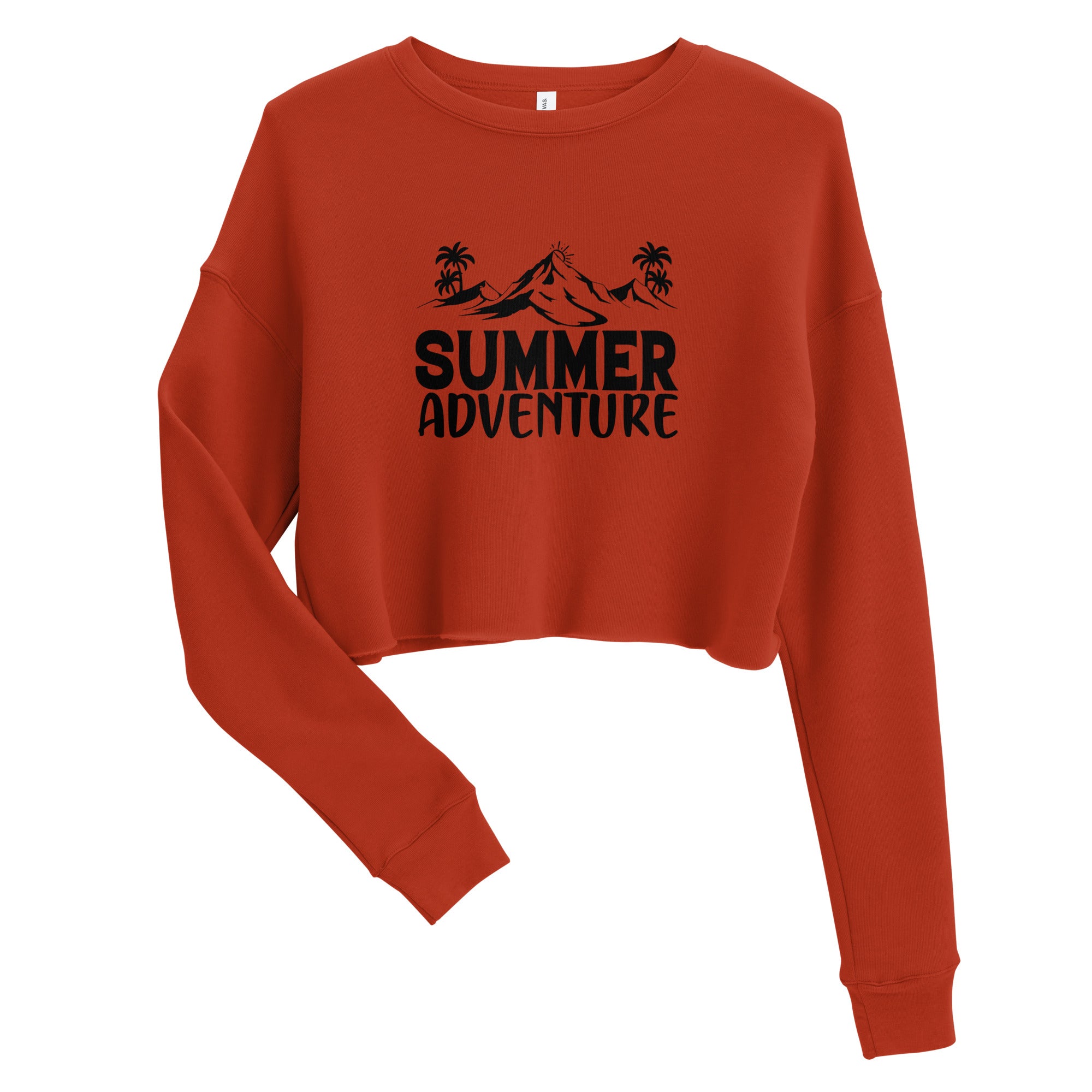 Summer Adventure - Crop Sweatshirt