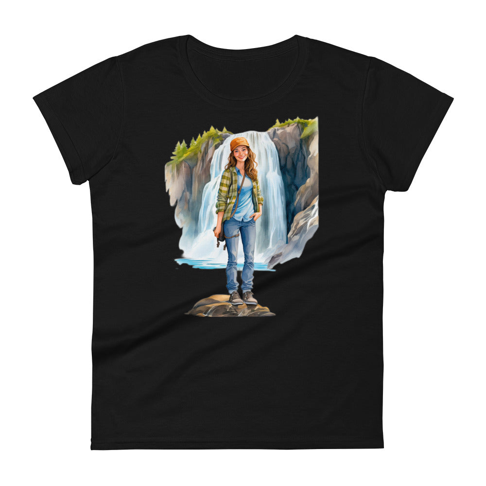 Waterfall Hike Women's T-Shirt
