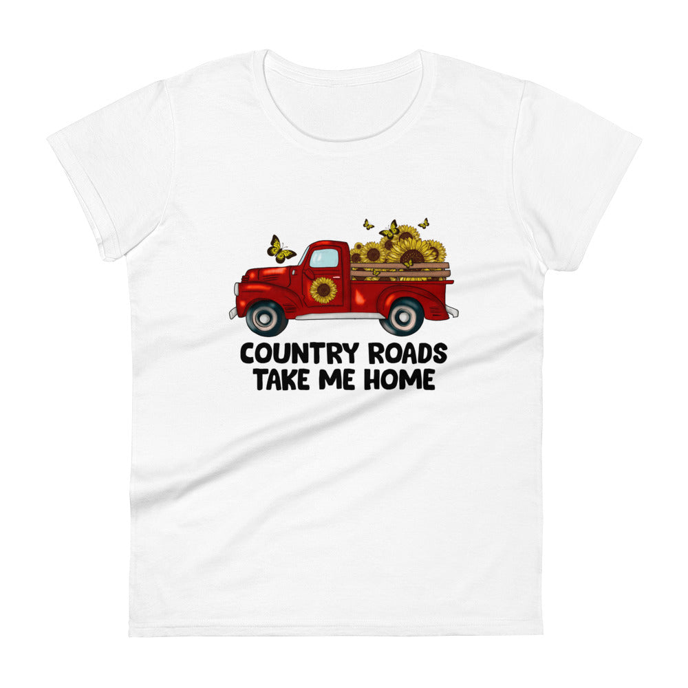 Country Roads Take Me Home Women's T-Shirt